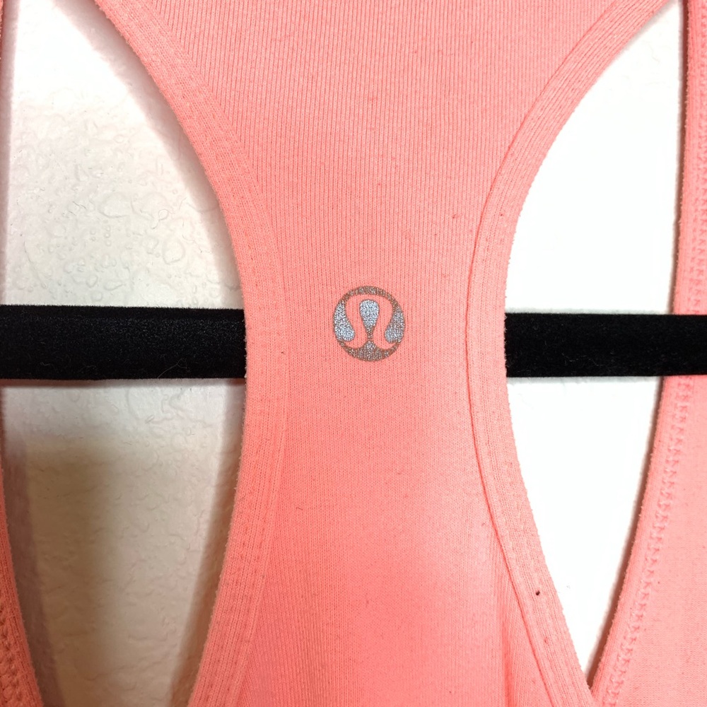 LuluLemon Peach ๐ Racerback - Picture 4 of 5